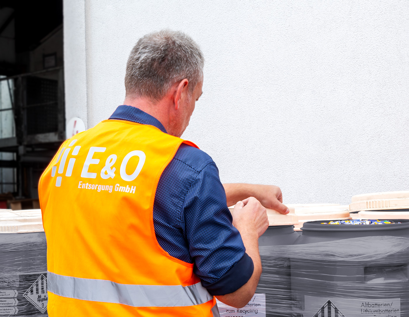 Batterieentsorgung Kontrolle der Altbatterien