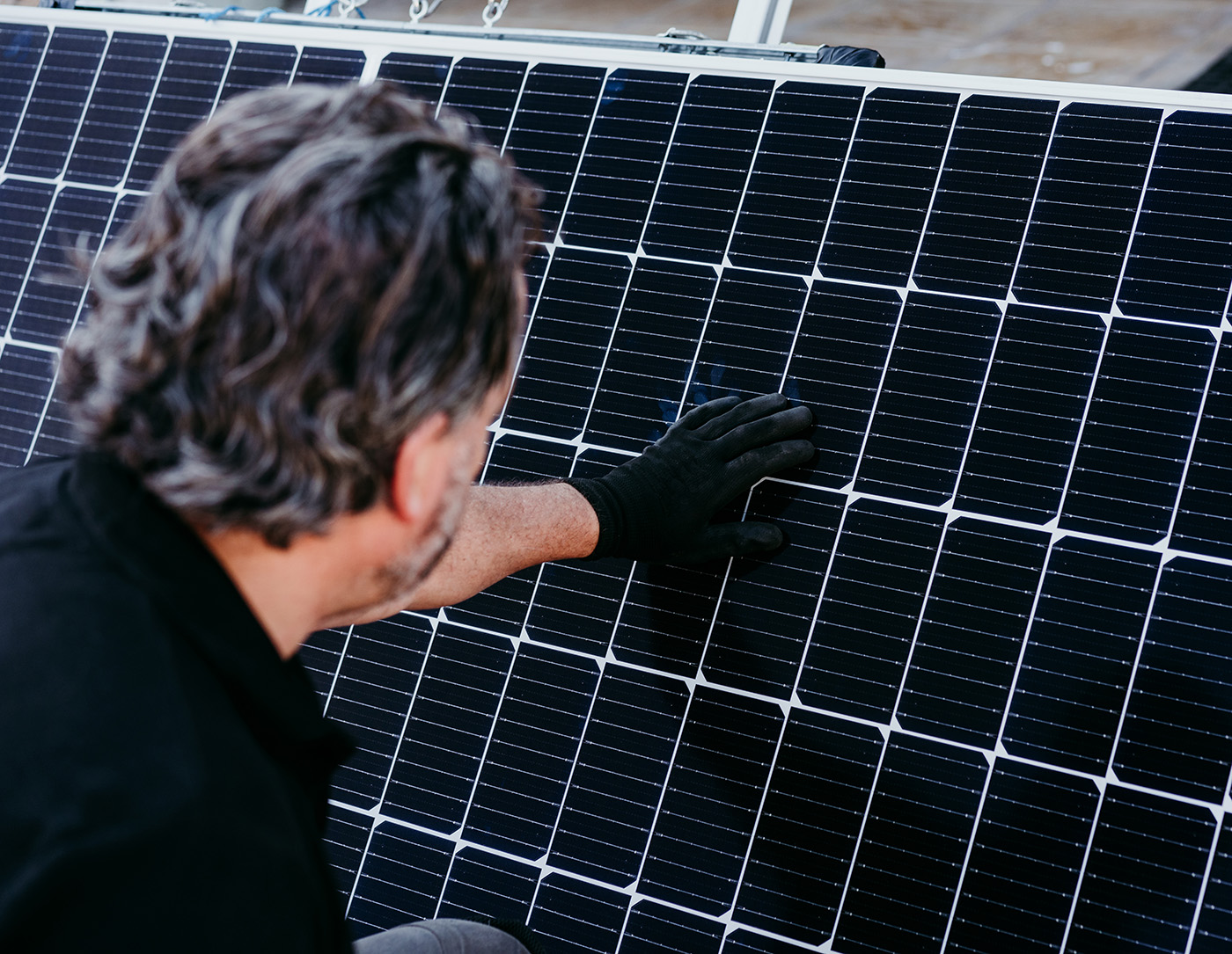 Photovoltaik-Module entsorgen Bild