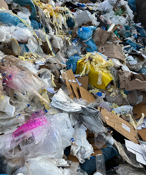 Gewerbeabfälle / gemischte Verpackungen Bild